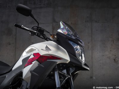 Essai Honda CB 500 X : protection