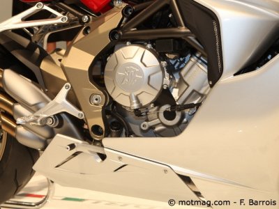Milan 2010, MV Agusta F3 : trois-cylindres