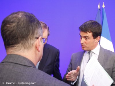 Baisse des vitesses : M. Valls semble déterminé