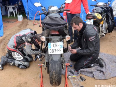 Rallye de Corse : un peu de mécanique au paddock