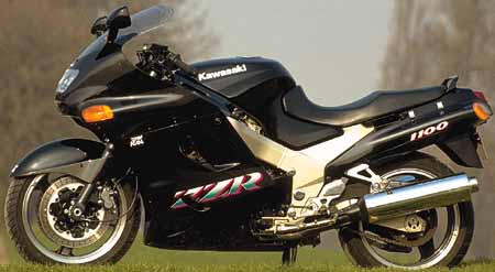Kawasaki 1100 ZZR : ligne très belle