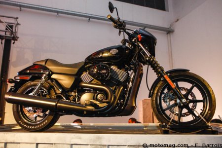 Harley-Davidson Street : 750 cm3 chez nous en 2014 !