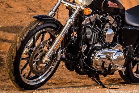 Harley-Davidson SuperLow 1200T : freinage « apaisé »