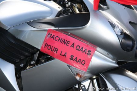 Moto au Québec : la prime à la SAAQ