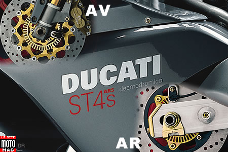 Ducati 996 ST4S ABS : capteurs