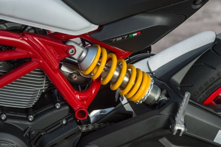 Ducati Monster 797 : amortisseur Sachs