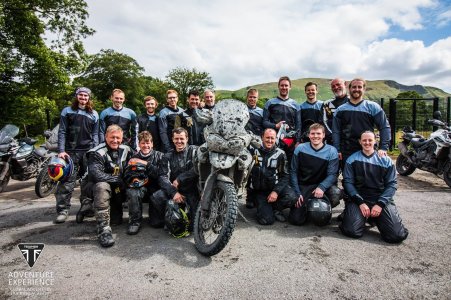 Triumph for the Ride 2021 groupe trail