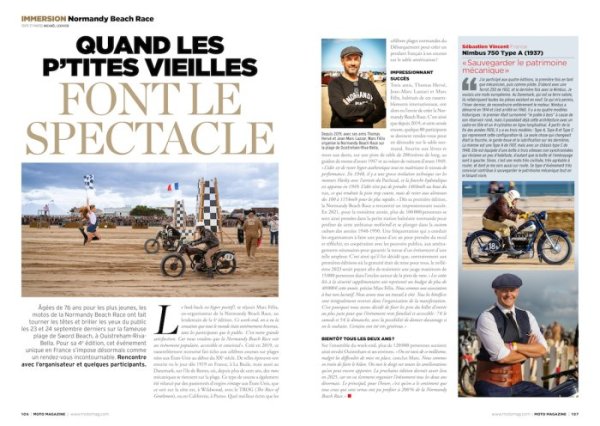 Moto Magazine 402 Normandy Beach Race 2023 {JPEG}